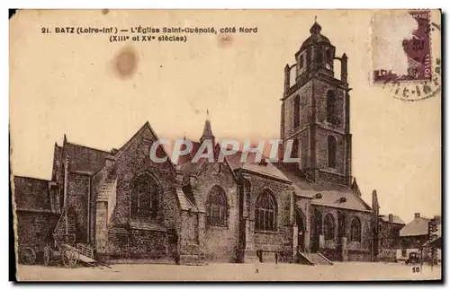 Cartes postales Batz L'Eglise Saint Guenole Cote Nord