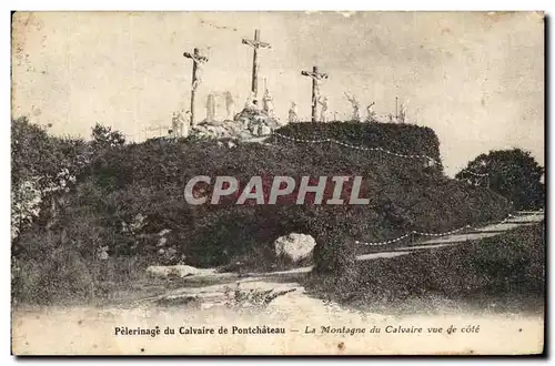 Cartes postales Pelerinage du Calvaire de Pontchateau La Montagne du Calvaire Vue de Cote