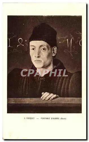 Cartes postales Portrait D&#39Homme Foucquet