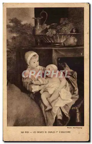 Cartes postales Van Dycx Les Enfants De Charles 1er d&#39Angleterre