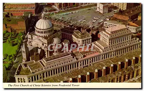 Ansichtskarte AK THe First Church of Christ Scientist from Prudential Tower Boston