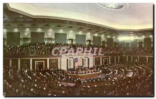 Cartes postales Joint Session Of Congreess THe United States Senate and house Kennedy