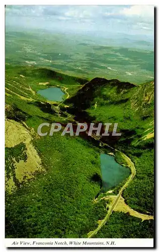Ansichtskarte AK Air View Franconia Notch White Mountains