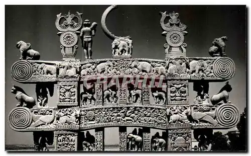 Cartes postales Sanchi India Stupa North gate