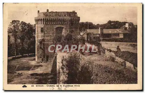 Cartes postales Dinan Chateau de la Duchesse Anne