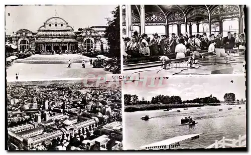 Ansichtskarte AK Vichy Le Grand Casino La Source Chomel Vue Aerienne