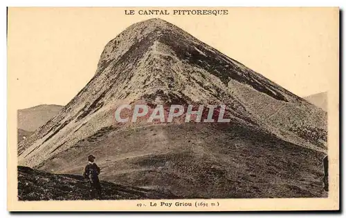 Cartes postales Chaos de Castel Tinet et Puy Griou