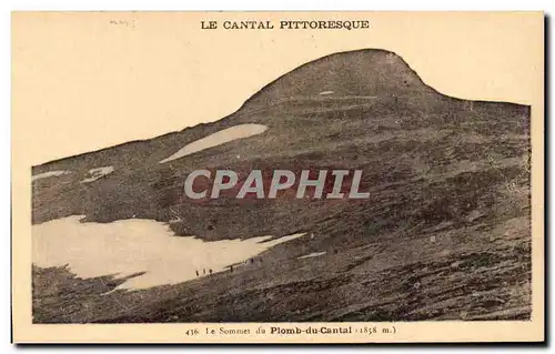 Ansichtskarte AK Sommet du Plomb du Cantal