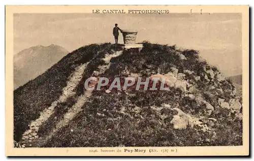 Cartes postales Sommet du Puy Mary Cantal