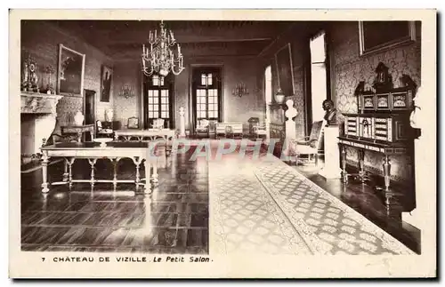 Ansichtskarte AK Chateau De Vizille Le Petit Salon