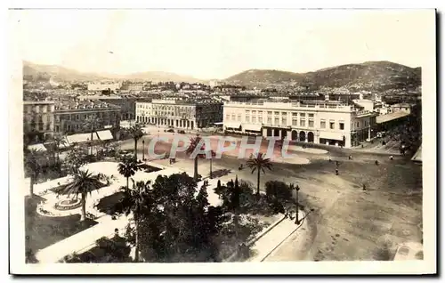 Ansichtskarte AK Nice La Place Massena Vue prise de I&#39Hotel Albert