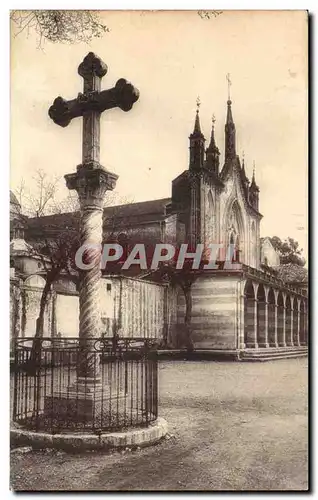 Ansichtskarte AK Nice Cimiez La Croix et I&#39Eglise