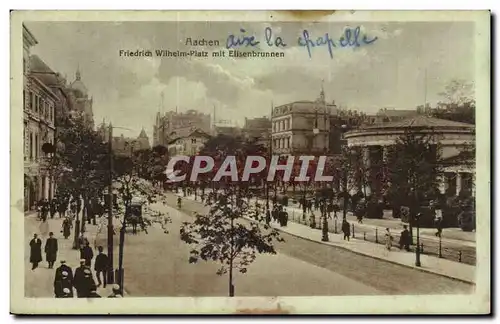 Cartes postales Aachen Friedrich Wilhelm Platz mit Elisebrunnen