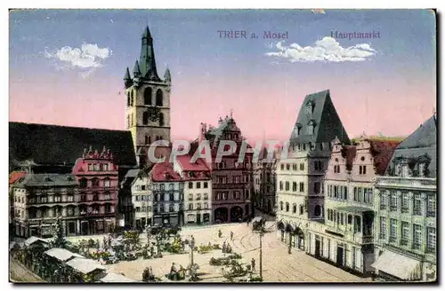 Cartes postales Trier a mosel Hauptmarkt