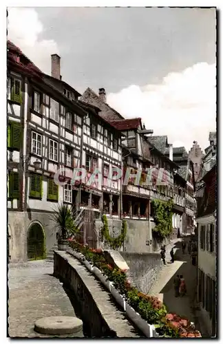 Ansichtskarte AK Meersburg am Bodensee Am Barenbrunnen