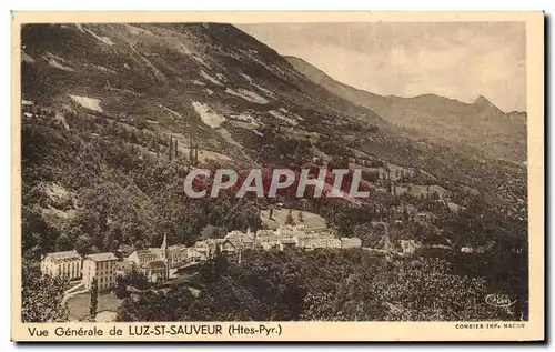 Cartes postales Vue Generale de Luz St Sauveur