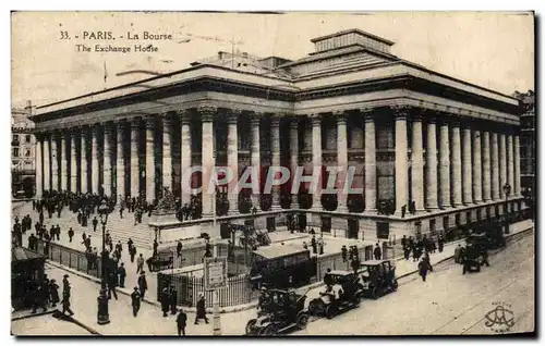 Cartes postales Paris La Bourse The Exchange House