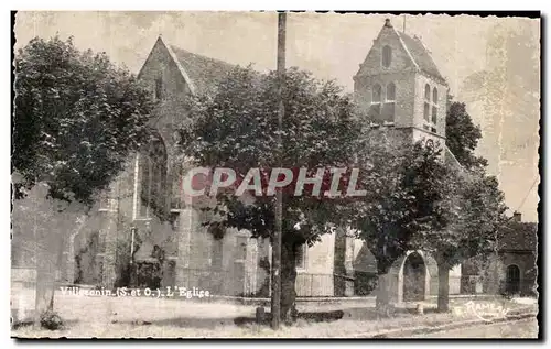 Ansichtskarte AK Villeconin L&#39Eglise