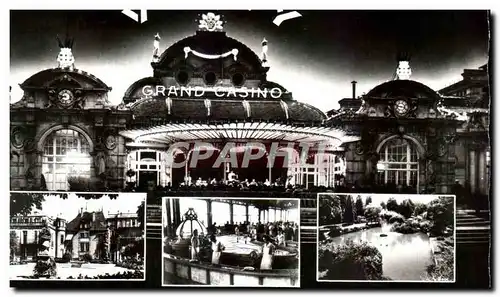 Cartes postales Vichy Casino vu la nuit Pavillon Sevigne source Chomel