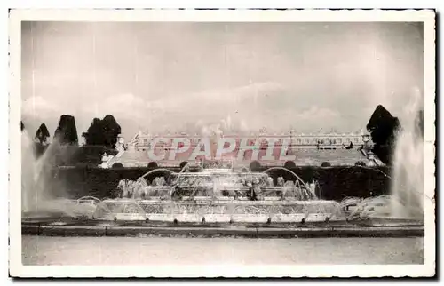 Cartes postales Versailles Bassin de Latone Grandes Eaux Facade arriere du Chateau