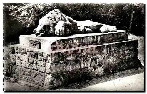 Ansichtskarte AK Verdun Monument de la Chapelle St Fine Lion