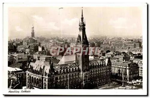 Cartes postales Hamburg Rathaus