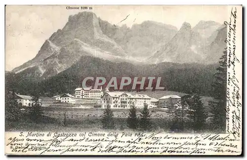 Cartes postales S Martino di Castrozza col cimone della pala
