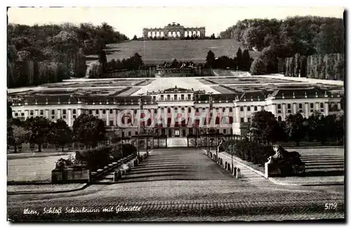 Cartes postales Wien Schloss Schonbeunn mit Gloriette