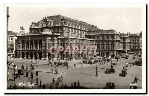 Cartes postales Wien Oper
