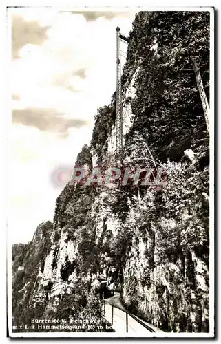 Cartes postales Burgenstock Belsenweg