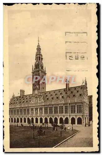 Cartes postales Louvain Bibliotheque de I&#39Universelle Library