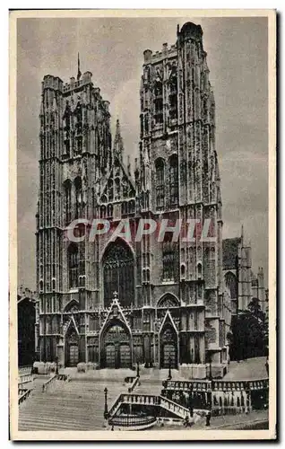 Ansichtskarte AK Bruxelles Brussels Eglise Sainte Gudule