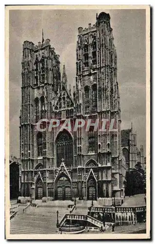 Cartes postales Bruxelles Brussels Eglise Sainte Gudule