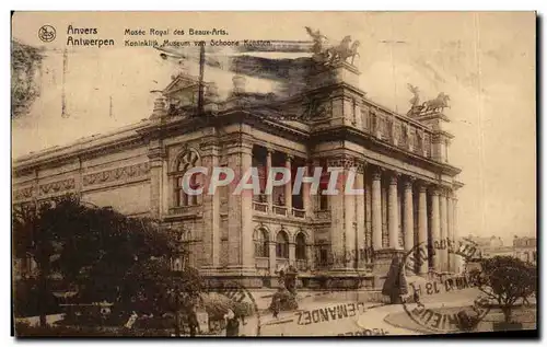 Cartes postales Anvers Musee Royal des Beaux Arts