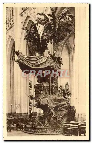 Cartes postales Louvain Eglise Saint Pierre Chaire