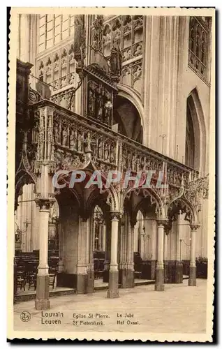Cartes postales Louvain Eglise Saint Plerre Le Jube