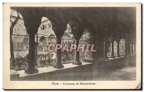 Cartes postales Bonn Kreuzgang Der Munsterkirche