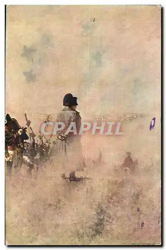Ansichtskarte AK Napoleon devant Moscou attendant le deputation des Boyards Militaria