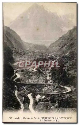 Ansichtskarte AK Route et Chemin de Fer de Pierrefitte a Cauterets Le Limaccon