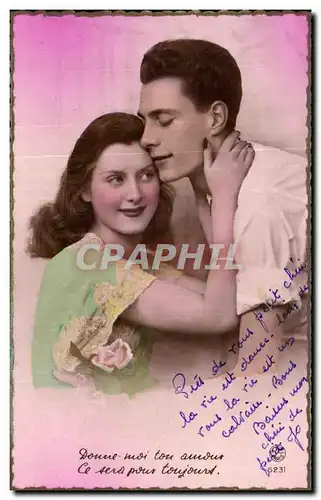 Cartes postales Fantaisie Couple