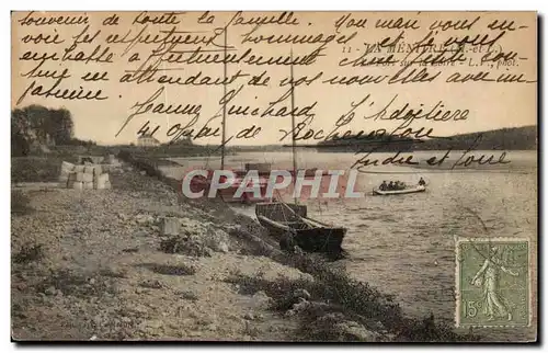 Cartes postales La Mentrel Le port sur la Loire