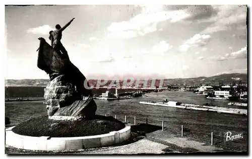 Ansichtskarte AK Marseille Vue Generale sur les Ponts Monument aux Victimes de la mer Verdilhan