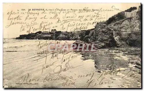 Cartes postales La Bernerie Falaises et Pointe des Roches Grises