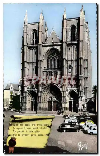 Ansichtskarte AK Nantes Facade de la Cathedrale