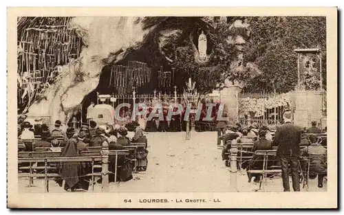 Cartes postales Lourdes La Grotte