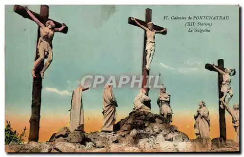 Ansichtskarte AK Pontchateau Le Golgotha