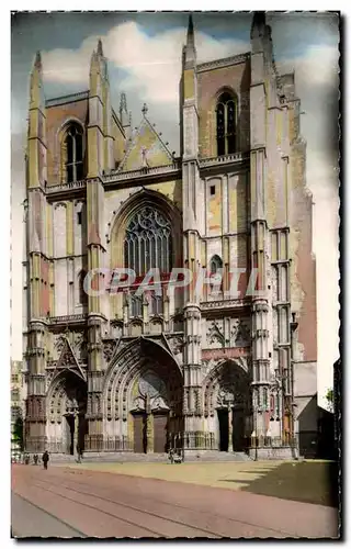 Cartes postales Nantes La Cathedrale Les Sculptures gothiques des cinq portails tout a fait remarquables