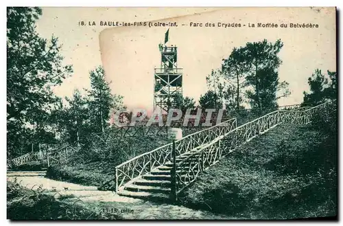 Ansichtskarte AK La Baule les Pins Parc des Dryades La Montee du Belvedere