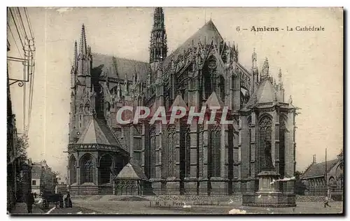 Cartes postales Amiens La Cathedrale