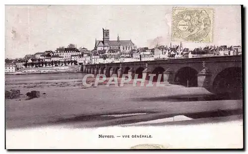 Cartes postales Nevers Vue Generale